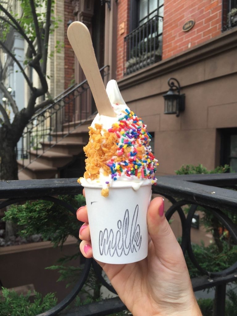 Cereal milk Ice Cream
